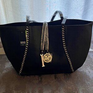 Badgley Mischka Decorative Chain Tote